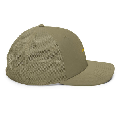 Trucker Cap BE SAFE BLACK YELLOW
