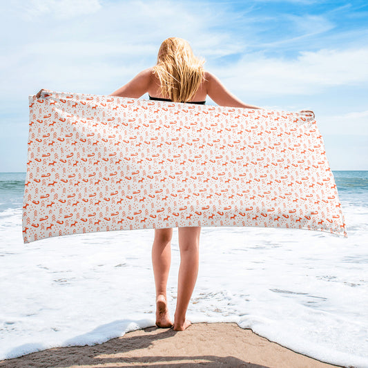 Animal Pattern Towel