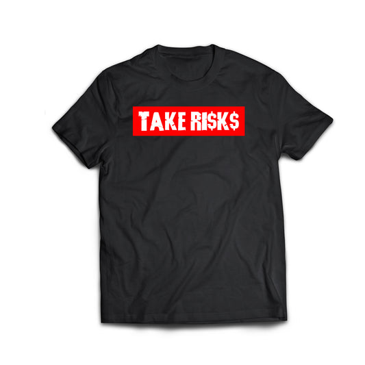 Red Box Take Risks tee