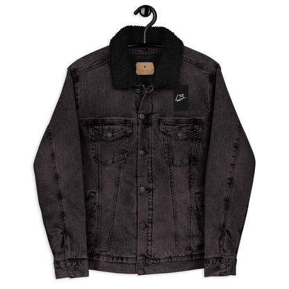 Unisex denim sherpa jacket