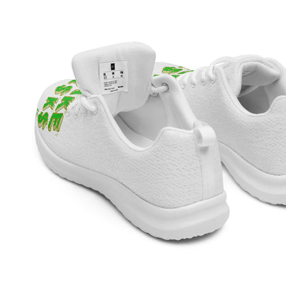 Women’s athletic shoes takerisks green front