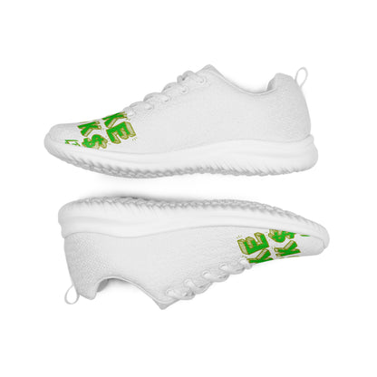 Women’s athletic shoes takerisks green front