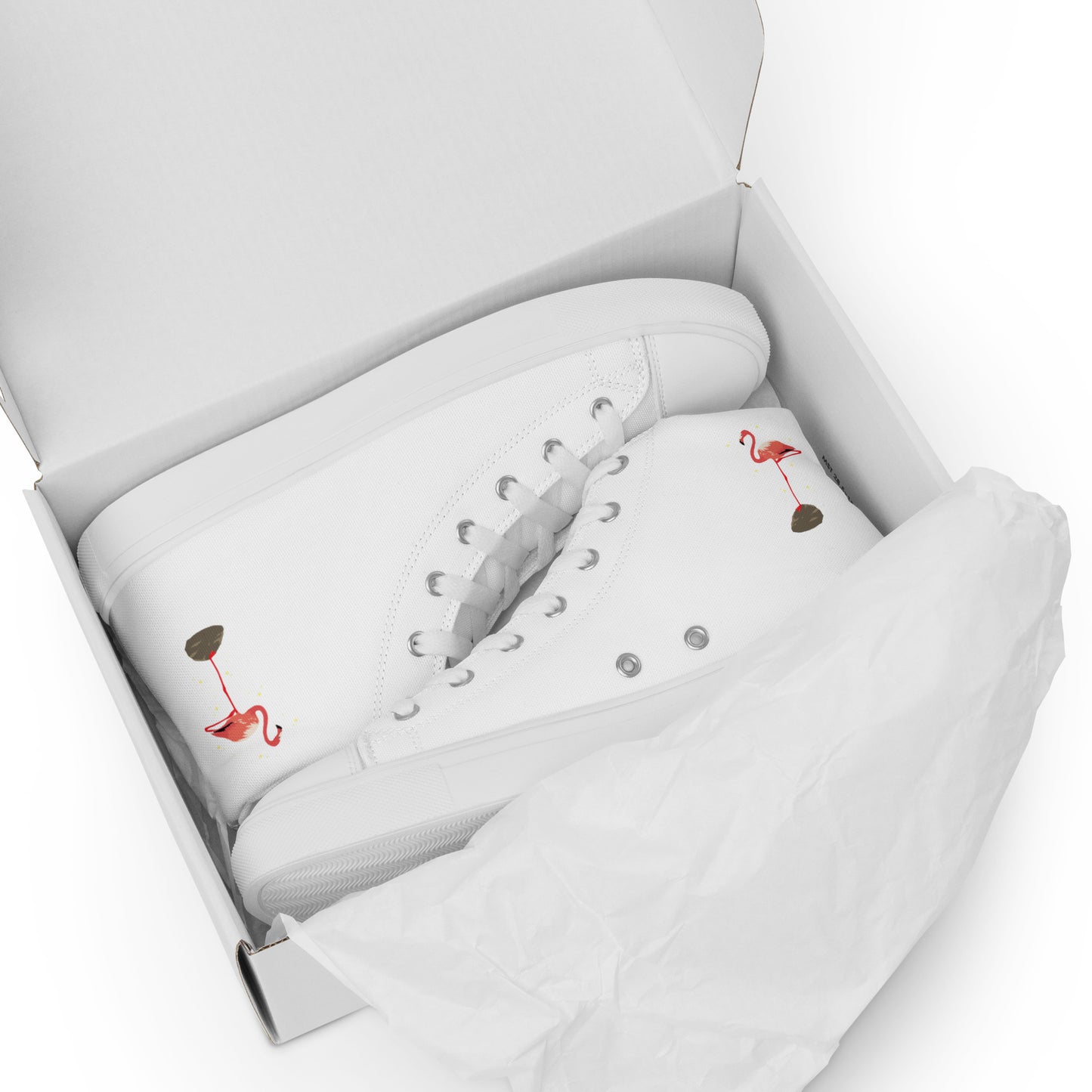 Women’s high top canvas shoes