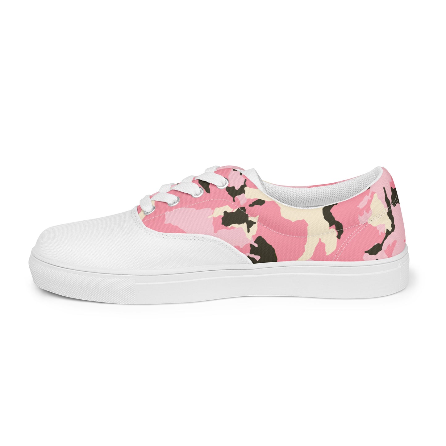 Women’s lace-up canvas shoes